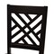 Baxton Studio Ela Modern and Contemporary Dark Brown Finished Wood 7-Piece Dining Set 183-11430-10894-Zoro - alternate 6